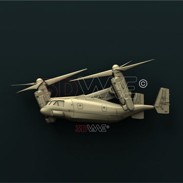 AIRPLANE 3D STL 3DWave